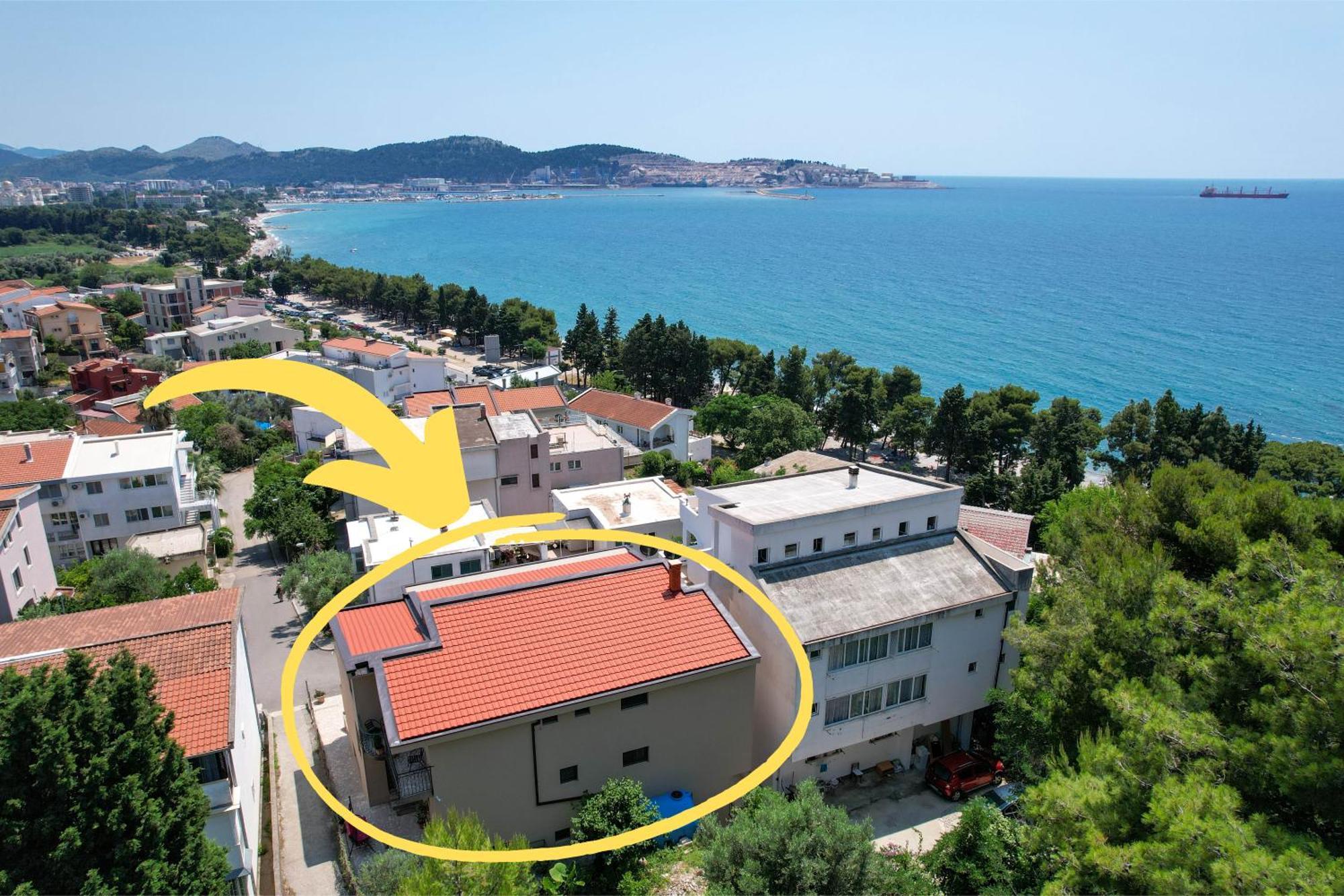 Flora Apartment - Near The Sea Susanj Luaran gambar